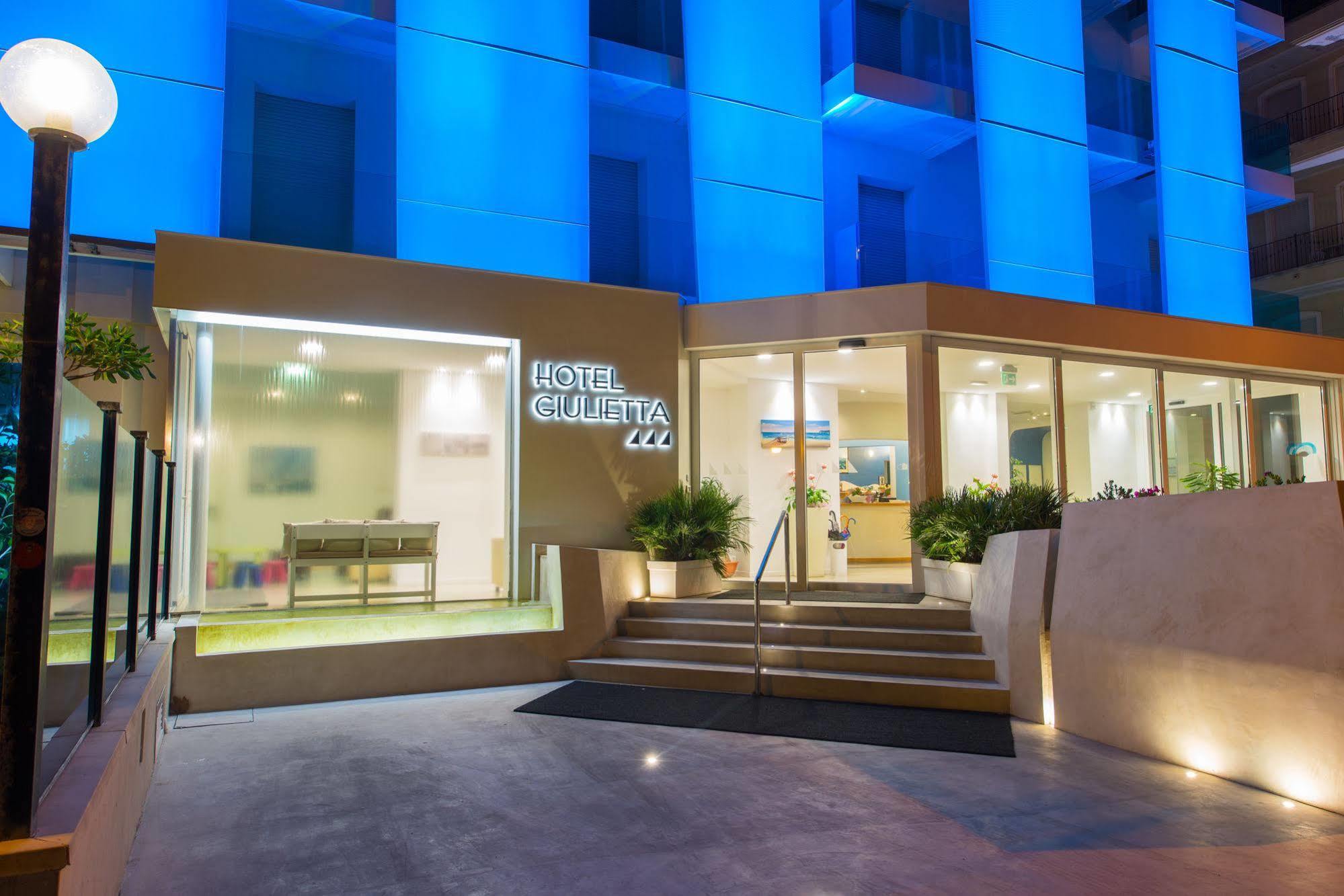 Hotel Giulietta Riccione Exterior foto